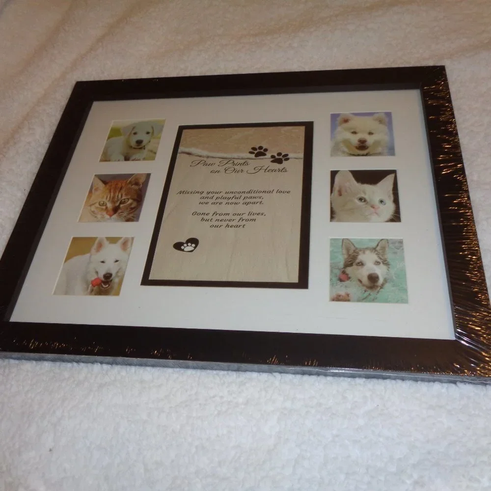 Pet Memorial Collage Frame Dog Cat